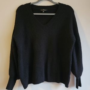 Love Tree Black Sweater